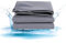 JXLQFA Poolabdeckung für Rund Pools, 1x8 m 450g/m² Poolplane aus PVC, Pool Abdeckplane mit Ösen Drahtseil Aluminiumverschluss, wasserdichte Poolfolie für Sommer Winter JXL11, Grau