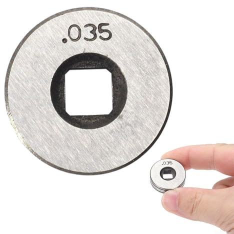 MIG Welder Wire Feed Drive Roller Wheel Kit, 25mm Diameter for 0.8-0.9mm/.030 Wire, Compatible with for Clarke SIP MIG100/130/160/180/200