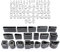 Yuhtech 52 Pcs Perforadoras de agujeros para Funda de Cuero Piel para Herramienta Hecha a Mano DIY