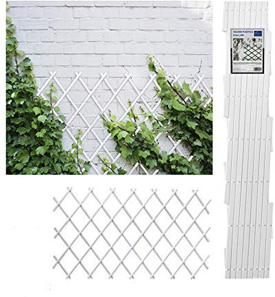 Celosia Extensible Plastica Color (0.5x1.5 Metros, Blanca)