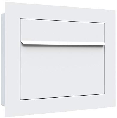 SORA by Bravios - Modern Built-in White Mailbox