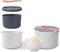 Microwave Rice Cooker, 2L Rice Steamer & Pasta Cooker with Strainer, 2-Layer Microwave Vegetable Steamer Non-stick, Dishwasher Safe, Microwave Steamer for Pasta, Potatoes, Vegetables (Orange)