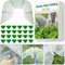 Garden Mesh Netting Kit,3x13M Fine Mesh Net Pest Barrier with 8PCS Garden Hoops 24 Clips, Bug Netting Raised Beds Row Cover Protect Vegetables Plants Fruits Flowers from Pests Insect Bird（有专利）