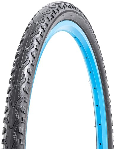 FengCan 26x1.75 Pneu 47-559 26 x 1.75 Pneu vélo, 26 Pouces Manteau vélo Pliable adapté à 26x1.75 47-559 VTT/City/Gravel/Vélo de Course Pneus Bicyclette (Un)