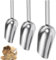 Wxinsheng Pelle à Glace en Acier Inoxydable,3 pièces Pelle Alimentaire,Pelle de Sucrerie Multifonction à Glace,Pelles à Nourriture pour Cuisines,pour Café,Sucre,Bonbons