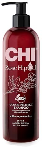 CHI Rose Hip Oil Color Nurture Protecting Shampoo for Unisex 11.5 oz Shampoo