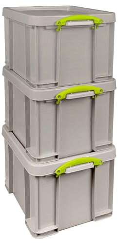 Really Useful Box Recycled 35 Litre Pack of 3