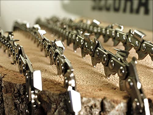 SECURA 4x Sägekette 50cm 3/8 1,6mm 72 TG kompatibel mit Stihl 040, 041, 042, 044, 046 AV Motorsägen