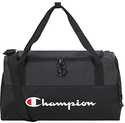 Champion Seesack mit Logo, schwarz / schwarz, Einheitsgröße