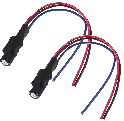 ECSiNG 2stk Signalfilter 12 Volt für Auto Rückfahrkamera Leistungsrelais Kondensator, Filter, Gleichrichter, Fahrzeugelektronikteile