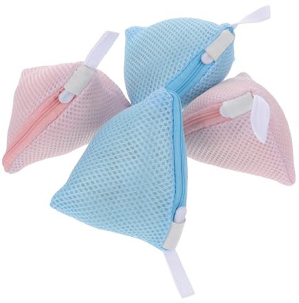 LALADEFIEE 4stücke Teiliges Mini-wäschenetz Langlebigem Polyester Atmungsaktive Feine Meshwäschebeutel Für Bh Socken Reise Und Feinwäsche Wiederverwendbar Organizer Und Waschmaschine Geeignet