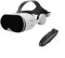 Lastdaytime VR-Headset, Virtual-Reality-Headset, VR-Brille für iPhone für iOS und Android-Geräte (schwarz)