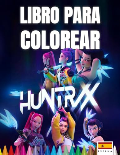 Libro para colorear Chicas Kpop: Motivos de manga y anime para relajarse y soñar