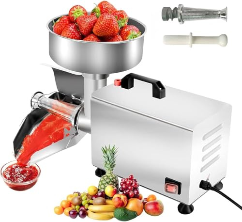 Colador eléctrico, batidora de pie comercial, exprimidor manual comercial, prensa de caña de azúcar, extractor, exprimidor 50 kg/h