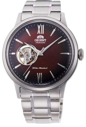 Orient Orologio Analogico Automatico Uomo con Cinturino in Acciaio Inox RA-AG0027Y10B