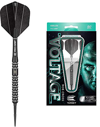 Target Darts Rob Cross Pixel Darts, Black, 25g