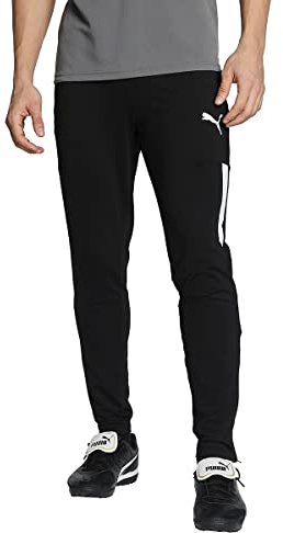 PUMA Teamliga Training Pants Pro - Pantalon de Survetement - Homme - Puma Noir-puma Blanc - S