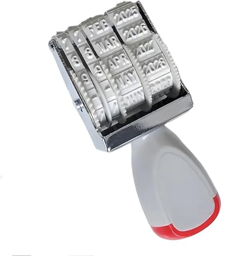 1PCS Rotatable Date Dater Stamp, Office Document Date Marker for Scrapbooking & Daily Business Use