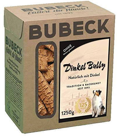 Hundekuchen mit Dinkel | gebacken von Bubeck | zuckerfreie Kaustange