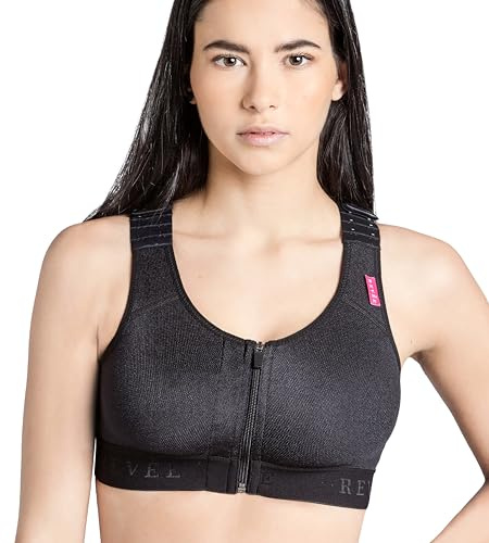 REVÉE Reggiseno Post-Operatorio - Reggiseno Donna per Mastoplastica Additiva, Riduttiva, Sostituzione Protesi, Mastopessi, Oncoplastica, Quadrantectomia, Reggiseno Gravidanza, Bra Elodie
