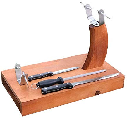 RONGJJ Folding Ham Holders Spanish Italian Ham Rack Fixed Ham Special Rack With Drawer Ham Rack For Fixing Ham