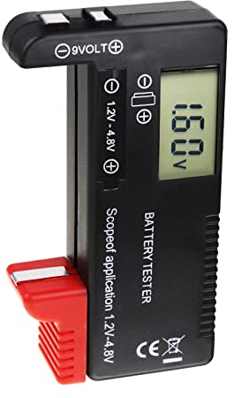 Digital Batería Ensayador Universal Batería Voltio Inspector para AA/AAA/C/D / 9V / 1.5V Pilas de Botón Familiar Batería Vida Nivel Probadores