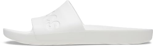 Crocs Slide, White, 8 UK Men/ 9 UK Women