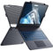 CHESONA ArmorDock iPad Pro 12.9 Hülle mit Tastatur, 6-in-1 Hub Dockingstationen Tastatur für iPad Pro 12.9 miit Touchpad, iPad Pro Tastatur mit M.2 SSD Steckplatz, Schwarz