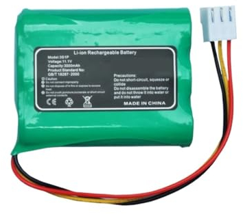 PYQMZTRV Batteria da 11,1 V, Compatibile con Mijia WXCDJ01SWDK Lavavetri Elettrico Portatile Tergicristallo Senza Fili Lavavetri for Pavimenti Scopa bagnata