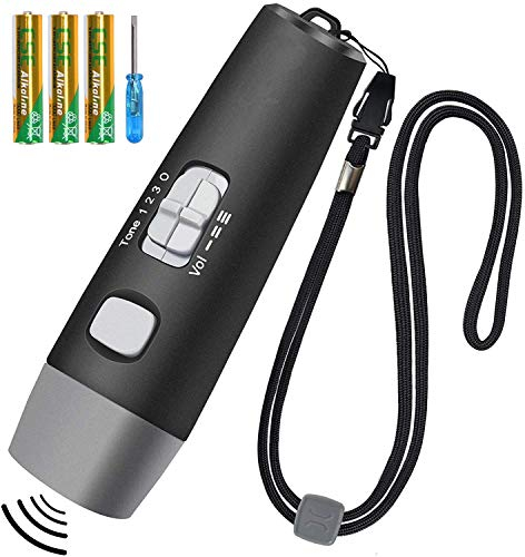 Kensbro Elektronische Pfeife, Trillerpfeife Sportunterricht Handheld Sportpfeife Einstellbare Laute Handpfeife mit 3 Lautstärken und 3 Tönen Pfeife Sport für Sportunterricht Trainer (Schwarz)