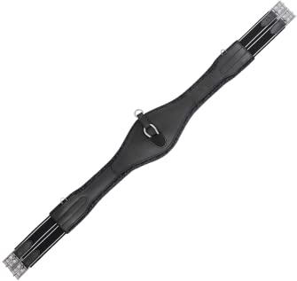 Equestro Sottopancia Sagomato 135 cm, Nero