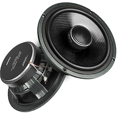 ATOTO CS-651DC Altoparlanti coassiali per auto a 2 vie da 16,5 cm, 230W Max/60W RMS, Woofer 6,5 pollici e Tweeter 1 pollici, 4 Ohm casse auto 16,5 cm con Suono Surround, Paio