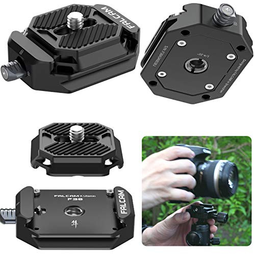 FALCAM Kit de liberación rápida para cámara F38, Placa y Abrazadera para Montaje en trípode