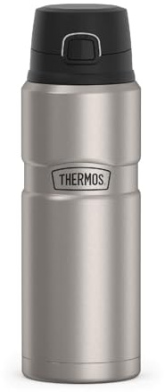 Thermos Stainless King 24 Ounce Drink Bottle, Stainless Steel SK4000STTRI4