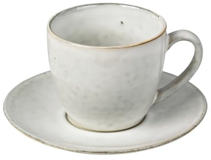 broste Copenhagen Nordic Sand Tasse mit Untertasse 0,15 l
