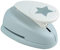 Rayher Motivstanzer Stern, ø 5,08 cm – 2 Zoll, geeignet für Papier/Karton bis zu 200g/m², 69154000, Braun