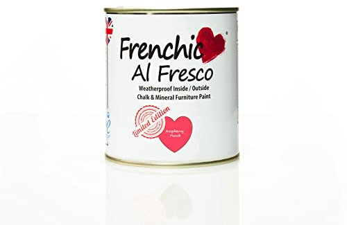 Frenchic Al Fresco, Raspberry Punch, Chalk and Mineral Furniture Paint, Weatherproof, For Inside/Outside, Limited Edition (500ml)