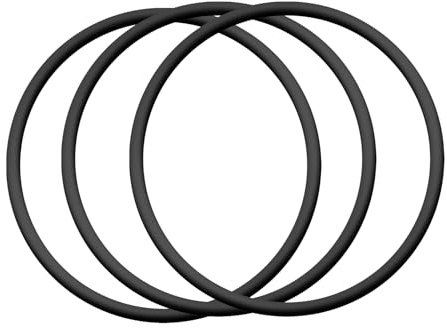 OR-250 OR250 O-Ring Replacement for Culligan WH-HD200-C, 3M 3WH-HD-S01 AP801B AP801T AP802B AP802T Dupont WFAO100 Water Filter Housings (3 Pack)