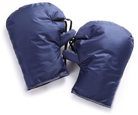 Guanti invernali da moto elettrici per bambini, guanti caldi guanti da manubrio spessi guanti antivento impermeabili per scooter invernali guanti da bici
