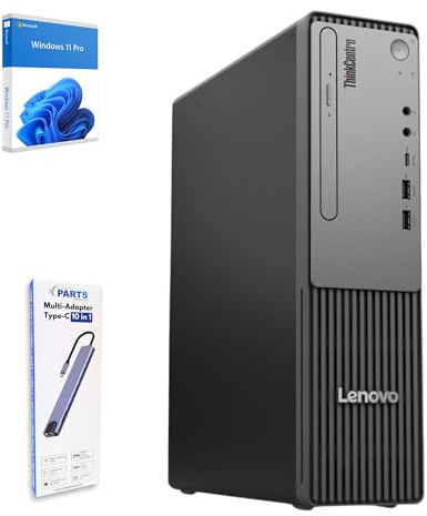 Lenovo PC ordinateur ThinkCentre Neo 30s Gen5 sff 2025 | i5-13420h jusqu'à A4.60ghz | 16 Go DDR5 | 512 Go SDD Nvme | Hub 10 en 1 |Office et Business Windows 11 Pro Garantie 36 mois