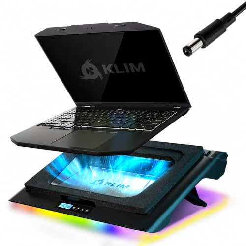 KLIM Everest Plus Base Refrigeradora Laptop Gaming - Ventilador 6300 RPM