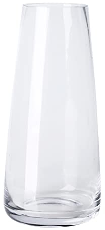 Aoderun - Jarrón de Vidrio para Flores, floreros Modernos para decoración del hogar, florero único para Ramo, Centro de Mesa de 22 cm, decoración de jarrón, recámara, Sala de Estar, Biblioteca,
