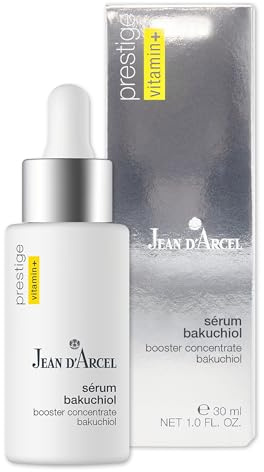JEAN D'ARCEL PRESTIGE sérum bakuchiol – Glow Serum gegen Hyperpigmentation – Mit Retinol-like-Wirkung – Booster Concentrate Bakuchiol – 30 ml