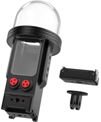 CS PRIORITY Compatible for Pocket 3 Aluminum Alloy Waterproof Housing Case 80M Diving Multi Functional Camera Protective Shell (Quick Release)