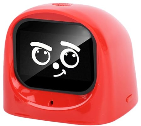 SIXRUN Robot per Cruscotto Auto AI, Animale Domestico Elettronico Intelligente ABS con Display da 2,01 Pollici, Monitoraggio Auto in Tempo Reale Chat AI Espressioni Animate, per Bambini e Adulti