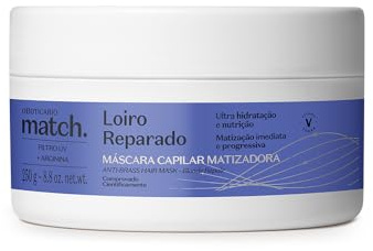 O Boticário | Match | Mascarilla Matizante Rubio Reparado | 300 ml