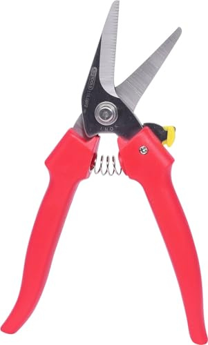 KS TOOLS Ciseau Droit Modèle Court - L.185 mm