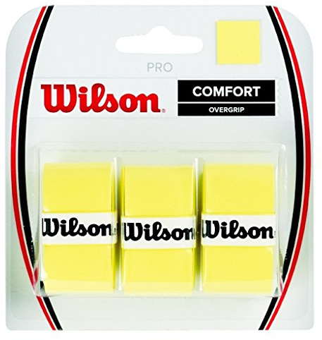 WILSON Pro Overgrip Comfort - 3 Pack (Yellow)
