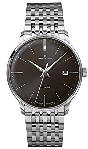 JUNGHANS Herrenuhr Metallband analog Automatik Edelstahl 027/4511.44