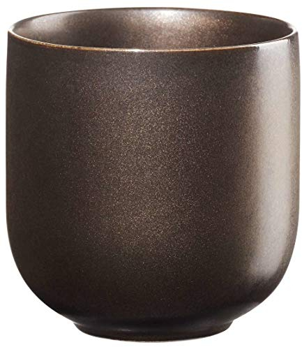 ASA Coppa Ferro Teebecher 2er Set Porzellan Braun 0,2l, Größe: 7,5cm x 7,5cm, 19081426